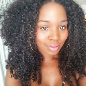 "Rachel" Looser Kinky Curly Lace Wig