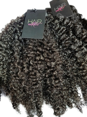 2 Bundle Deal Virgin Mongolian Loose Kinky Curly Hair